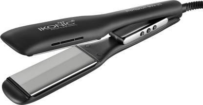 Ikonic Professional 2.0 Pro Titanium Shine Hair Straightener (Black)