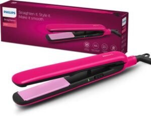 PHILIPS BHS332/00 Hair Straightener (Pink, Black)
